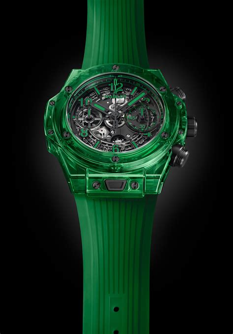 hublot green magic|hublot unico saxem.